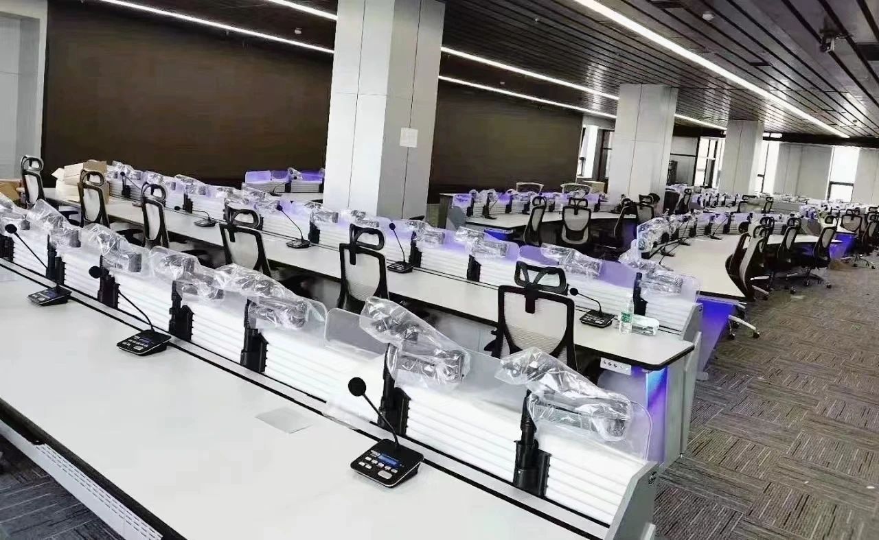 福鹿会F6会议扩声系统工程产品利用于某大数据指挥中心！